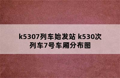 k5307列车始发站 k530次列车7号车厢分布图